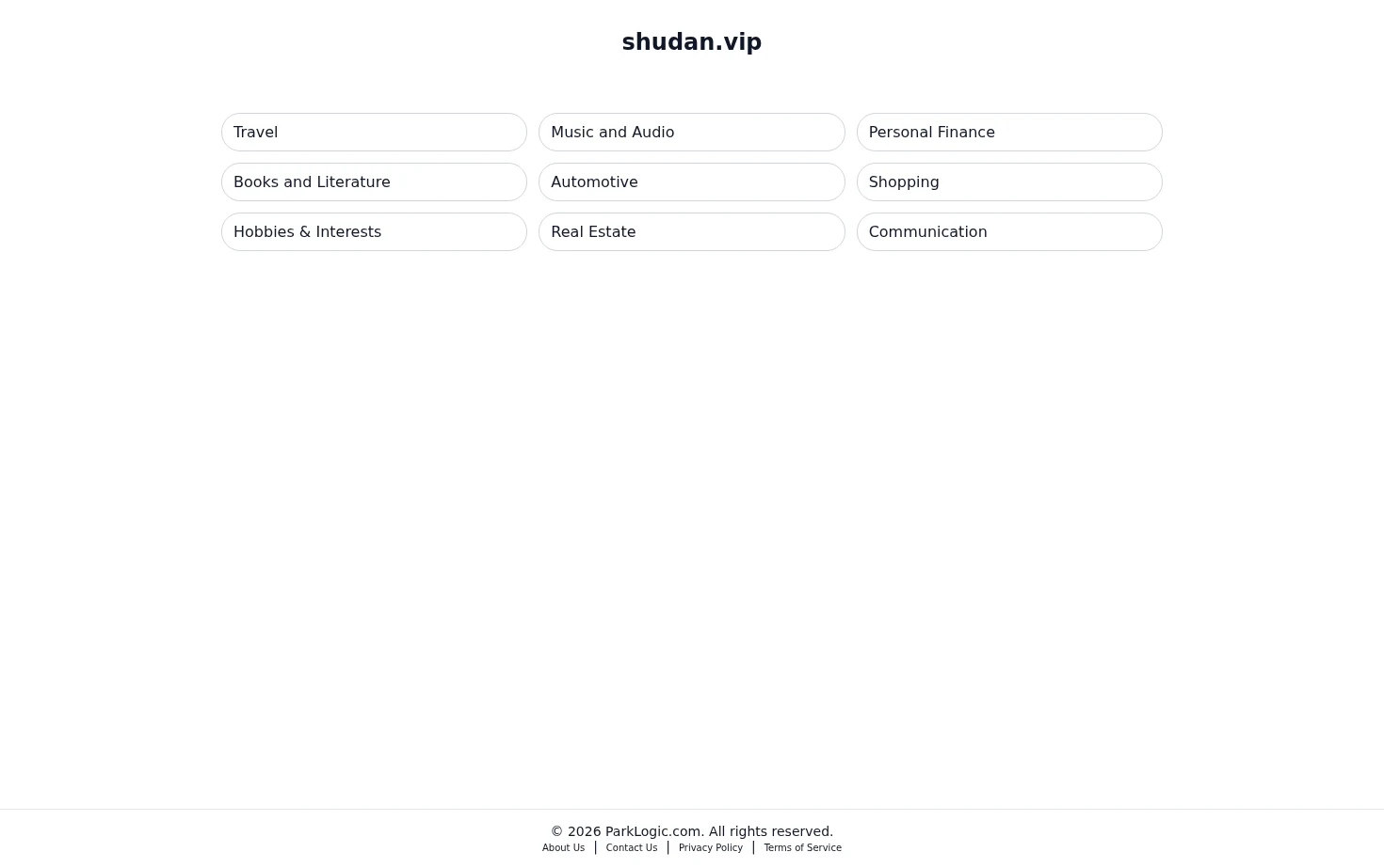 shudan.vip 页面快照